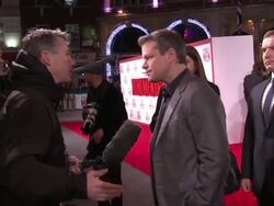 Matt Damon At The Monuments Men UK Premiere News Clip