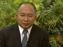 INTERVIEW: Producer John Woo on the Venice Film Festival at the Warriors of the Rainbow Interviews: Venice Film Festival 2011 at Venice . (Footage by WireImage Video/Getty Images Entertainment Video) Stock Footage