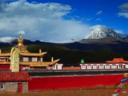 Tagong Temple Stock Footage
