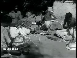 Library Brahmin male eating Instructional Video