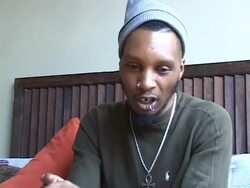 Del the Funky Homosapien Interview (clip 6) Stock Footage