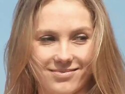 close-up of a beautiful girl Stock Footage