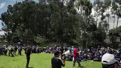 CLEAN : Quito sets up evacuation plan in case of volcano eruption News Clip