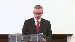 Michael Gove Lays Out Leadership Vision News Clip