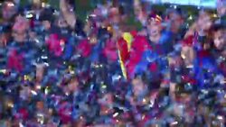 CLEAN : Football: European champions Barcelona feted on return (2) News Clip