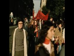 UPITN 20 11 75 STUDENT UNEMPLOYMENT DEMONSTRATION IN ROME News Clip