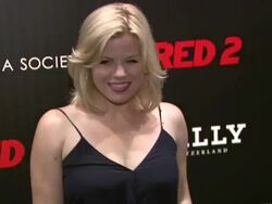 Megan Hilty at The Cinema Society And Bally Host A Screening Of Summit Entertainment's "Red 2" Stock Footage