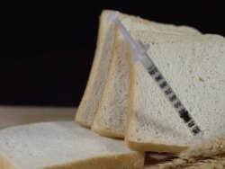 HD SUPER SLOW-MO: Genetically Modifiying Food Stock Footage