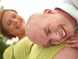 HD: Affectionate Father To Be Stock Footage