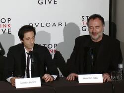 SPEECH - Fabrizio Ferri at BVLGARI Partners With Save The Children To Launch STOP.THINK.GIVE., A Collection Of Celebrity Portraits By Fabrizio Ferri Stock Footage