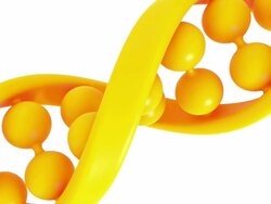 Camera zooms into rotating DNA. Stock Footage