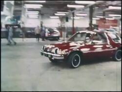 1975 AMC Pacer assembly line footage - 4 of 4 Stock Footage