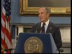 Annan and Bloomberg comment on nuclear threat to NYC News Clip