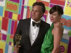Mark Ruffalo at HBO's Official 2014 Emmy After Party Stock Footage