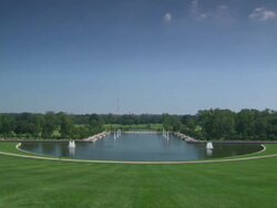 WS View of saint louis art museum / St Louis, Missouri, United States Stock Footage