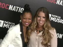 Garcelle Beauvais at 2013 Roc Nation Pre-Grammy Brunch 2/9/2013 in West Hollywood, CA.(Footage by WireImage Video/Getty Images Entertainment Video) Stock Footage