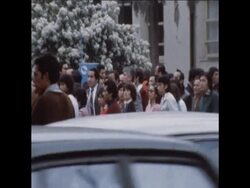 SYND 8 9 78 STRIKERS AND PROTESTORS IN LIMA News Clip