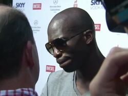 Chad Ochocinco at the Official Kickoff Party - MBFW Miami Swim 2012 Stock Footage