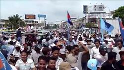 CLEAN : FILE: Cambodian court convicts exiled opposition leader News Clip