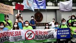 CLEAN : Malaysians protest against Indonesia's illegal fires News Clip
