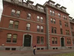 ATMOSPHERE - Harvard University campus Stock Footage