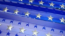 Blue Patriotic Background Stock Footage