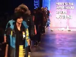 Models on the runway at Buenos Aires Fashion Week on February 25, 2011, in Buenos Aires, Argentina. (Footage by Meche Marmol/LatinContent/Getty Images) Stock Footage