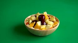 mixed fruit salad Stock Footage