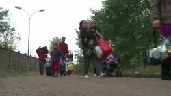 CLEAN : Albanian refugee camp in France relocated News Clip