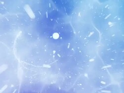 Abstract Dreamy Snowstorm Stock Footage