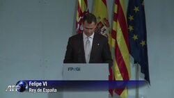 VOICED : Felipe VI tiende la mano a Cataluna News Clip