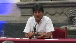 CLEAN : Bolivia's Morales says ready to return to pacify country News Clip