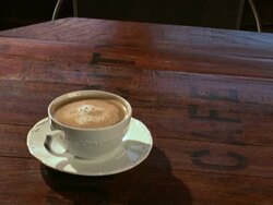 Specialty Coffee and Muffins Stock Footage