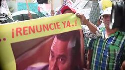 VOICED : Marchan en Guatemala para exigir renuncia del presidente News Clip