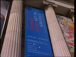 Dennis Hopper and Jeremy Irons open largest ever US art expo News Clip