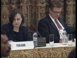 35 minister conference on people smuggling opens News Clip