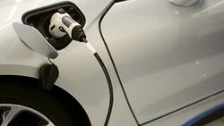 Recharging car Stock Footage