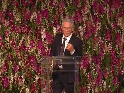 SPEECH: Ed Ruscha on being honored at LACMA Hosts 2012 Art + Film Gala Honoring Ed Ruscha And Stanley Kubrick Presented By Gucci Stock Footage