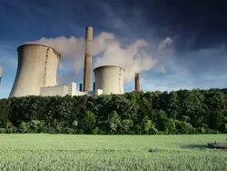 Power Station Stock Footage