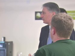 Captain Nick Beighton Using Prosthetic Leg News Clip