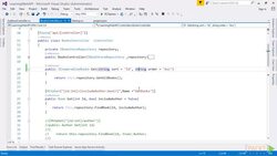 Learning ASP.NET Web API (Video 17) Instructional Video