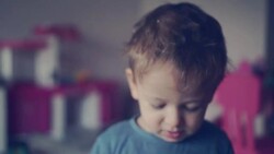 Little Kids Eating Corn on the Cob Stock Footage