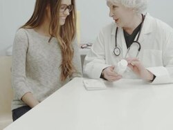 Doctor Visit Stock Footage