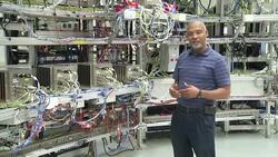 A rare look at the space shuttle's successor Space Launch System News Clip