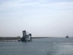 Suez Channel Stock Footage