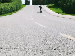 Skateboarder Falling Stock Footage
