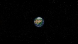 Asia  - Virtual Reality 360 Degrees Zoom From Space Stock Footage