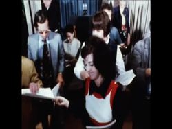 SYND 23 5 73 NIXON DENIES INVOLVEMENT IN WATERGATE AGAIN. News Clip