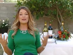 INTERVIEW - Sabrina Soto on the event at Woodbridge By Robert Mondavi Dream Thanksgiving, Hosted By Sabrina Soto Stock Footage