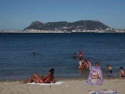 Spain Considers Gibraltar Border Fee Stock Footage